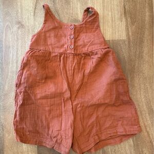 GAP Terracotta Sleeveless Romper